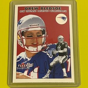 Drew Bledsoe #79 2000 Fleer Football Trading Card
